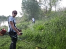 Košnja trave v revirju Krog in čistilna akcija - 17.5.2017